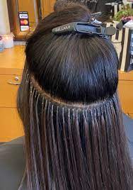Keratin (fusion) hair extensions are the most popular way of achieving length and fullness. Methods Of Extensions Rachel Ani Itips Hand Tied Weft Fusion Etc