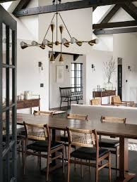 Une Maison Contemporaine Dans La Campagne Nord Americaine Planete Deco A Homes World Maison Contemporaine Salle A Manger De Luxe Salle A Manger Rustique