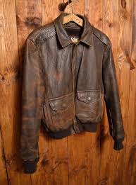 Schott Nyc Lambskin Vintage Leather Flight Bomber Pilot A 2 Jacket Size M 40 Schott Flightbomber Piel