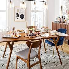 Extra Deep Mid Century Expandable Dining Table Walnut Expandable Dining Table Midcentury Modern Dining Table Mcm Dining Room