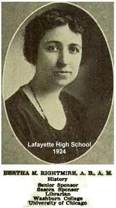 Bertha M. Rightmire (1887-1985)