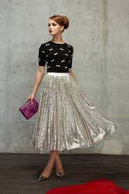 Silver Skirt Black Silver Sweater Pretty Pentecostal Apostolic Fashion Modest Is Hotest Saias Looks Moda