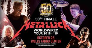 Metallica At Wells Fargo Center On 25 Oct 2018 Ticket