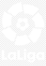 The official colors of the la liga are red, orange, yellow, green, light blue, blue, purple, black, and white. La Liga Logo White Png Png Download La Liga Transparent Png Vhv