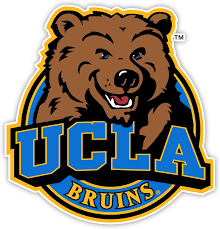This retro version of the joe bruin mascot is sometimes called smiley joe. if you page through the ucla yearbooks of the twentieth century, you'll see many marks associated with the campus: Amazon Com Ucla Bruins 4 Inch Vinyl Mascot Decal Sticker Kitchen Dining
