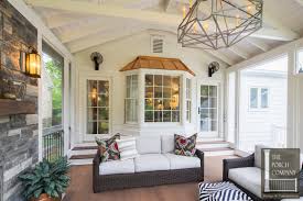 Screened in front porch designs. Screened Porch And Garage Oasis The Porch Company