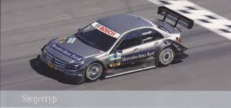 Mercedes Benz Dtm Motor Sport Oblong Postcard German In 2020