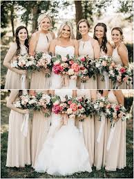 Pink Citrus Florals In The Vineyard Neutral Bridesmaid Dresses Bridesmaid Bridesmaid Dress Colors