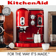 If sipping a delicious brew gives you a lift, then get the best with kitchenaid. Kitchenaid Artisan Espresso Maker Almond Cream Cookfunky