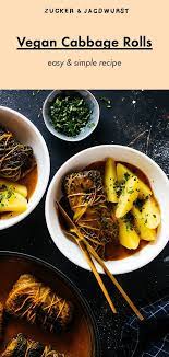 Easy Vegan Cabbage Rolls Recipe In 2020 Cabbage Rolls Vegan Dinner Recipes Vegan Cabbage Rolls