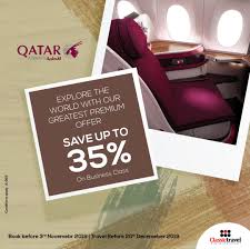 Pack Your Bags For A Premium Holiday Experience Book With Us And Save Up To 35 On Qatar Airways Business Clas Holiday Experience Business Class Qatar Airways