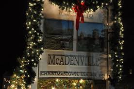 Mcadenville Turns Into A Winter Wonderland Each Year In North Carolina Christmas Town Christmas Lights Holiday Lights