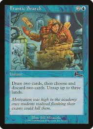 Frantic Search - Urza's Legacy - Magic: The Gathering - TCGplayer.com