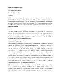 Doc Epistemologia Prospectiva Yazmin Majul Academia Edu