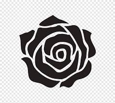 Free tribal flower tattoo designs, download free clip art, free clip art on clipart library. Garden Roses Graphics Flower Rose White Monochrome Png Pngegg