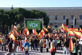 Vox is a political party in spain. Vox Clama Contra El Separatismo Bajo Una Bandera De Espana De 1 000 Metros Cuadrados
