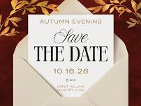 Save-the-Date! Autumn Evening
