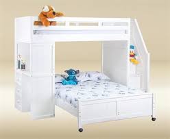 lake view white twin full loft bunk with stairs bunk beds with stairs white bunk beds cool bunk beds