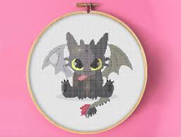 1 pdf pattern in 14,16,18 and 22 count. Chibi Dragon Cross Stitch Pattern Chibi Cartoon Embroidery Etsy Dragon Cross Stitch Cross Stitch Patterns Cross Stitch