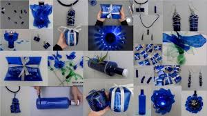 Las Mejores Ideas Inspiradoras Y Creativas Para Reciclar Botellas De Plastico De Color Azul Top 10 Creative Ideas To Recycle Blue Plastic Bottles Reciclado Creativo Por Rosa Montesa