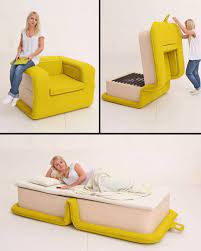 Couch beds are nice with their versatile capabilities. Impressive Things This Multi Functional Arm Chair Instantly Turns Into A Bed With Storage On The Inside Facebook