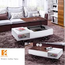 Tables folding space saving steel frame portable adjustable height for garden home dining room coffee table liuna (color : China Newland Modern High Gloss Mdf Adjustable Coffee Dining Table Tb Q111 China Adjustable Coffee Dining Table Dining Chair