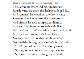 A Summary And Analysis Of Sonnet 18 By William Shakespeare Shakespeare Sonnets Inspiring Quotes Tumblr Old English Words