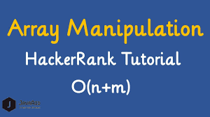 Array Manipulation Hackerrank Solution Difference Array Range Update Problem Statement Solutions Data Structures
