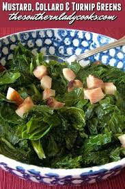 Fresh Mustard And Turnip Greens The Southern Lady Cooks Mustard Greens Recipe Southern Turnip Greens Greens Recipe
