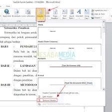 Membuat halaman berbeda dalam satu dokumen. 3 Cara Menghapus Header Dan Footer Di Word 100 Work