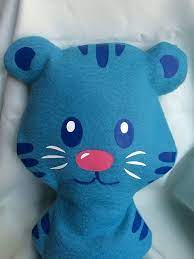 Daniel Tiger Inspired Tigey The Adventure Tiger Stuffed Animal Etsy Tiger Stuffed Animal Daniel Tiger Animals
