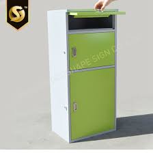 Pb 03 Large Outdoor Parcel Box Mail Secure Keypad Locker For Front Door China Parcel Locker Keypad Locker Made In China Com