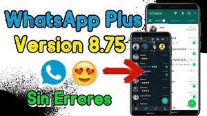 Descarga whatsapp plus gratis para disfrutar de una mayor personalización y de un control . Whatsapp Plus 8 75 Ultima Version 2020 Nuevas Funciones Y Sin Errores Youtube