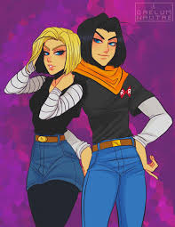 Aprenda a desenhar seu personagem favorito agora, clique na foto e saiba como! Android 17 Fanart