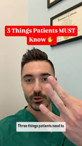 🎯 3 Things Every Patient MUST Know ‼️ , Drop your thoughts below ⬇️