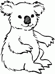 Koala For Kids Coloring Home
