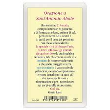 Preghiera a sant'antonio per una grazia urgente ammirabile sant'antonio, glorioso per fama di miracoli e per predilezione di gesù, venuto in sembianze di bambino a riposare tra le tue braccia, ottienimi dalla sua bontà la grazia che desidero ardentemente nell'interno del mio cuore. Preghiera Di Santantonio Abate