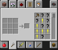 The latter displays only recipes for which the player has the necessary materials in their inventory. In Game Crafting Guide Suggestions Minecraft Java Edition Minecraft Forum Minecraft Forum