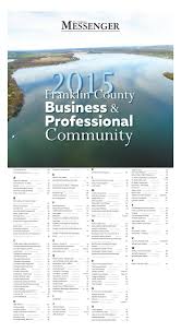 Meet Your Franklin County Business & Professional Community 2015 by St.  Albans Messenger