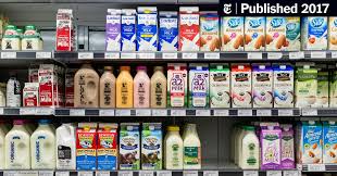 Aldi reports that this brand contains about 2% almonds. Got Almond Milk Dairy Farms Protest Milk Label On Nondairy Drinks The New York Times