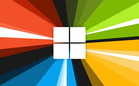 It consisted of the wordmark and a light blue window emblem. Herunterladen Hintergrundbild Windows Logo Mehrfarbige Abstraktion Windows Emblem Kunst Weisses Windows Logo Windows Fur Desktop Kostenlos Hintergrundbilder Fur Ihren Desktop Kostenlos