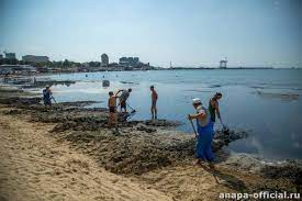 Отдых на черном море, на азовском море, на юге россии и в крыму в 2021 году. Plyazhi Anapy Raschishayut Ot Vodoroslej V Usilennom Rezhime