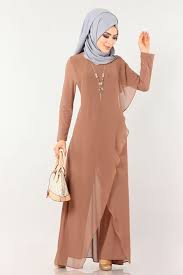 Modaselvim Tulum Verev Kesim Kolyeli Tulum 2146ms212 Kahve Musluman Modasi Moda Kiyafetler Basortusu Modasi