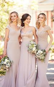 V Neck One Shoulder Pink Long Chiffon Bridesmaid Dress 1847 Modern Bridesmaid Dresses Sorella Vita Bridesmaid Dresses Bridesmaid