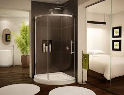 These bathroom door ideas provide unobstructed view, thanks to the wide glass. 14 Sliding Glass Door Design For Bathroom Bathroom