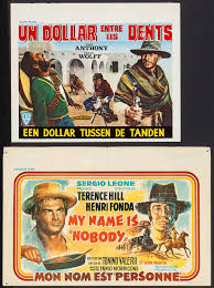 Jack beauregard, once the greatest gunslinger of the old west, only wants to move to europe and retire in peace, but a young gunfighter, known only as nobody. My Name Is Nobody Other Lot Excelsior Films 1974 Belgians 2 Lot 54266 Heritage Auctions