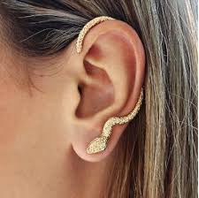 Snakey Ear Cuff Fashion2013 Style Earcuff Accessoires Jewelery Streetstyle Fashion2013 Moda Taki Kupe Kupeler