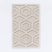 Raphic Wood Wall Art Whitewashed Hexagon Cre8 Nyc