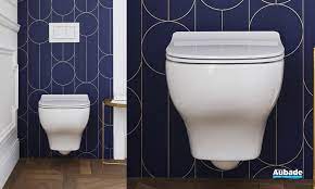 Pack wc suspendu renova rimfree avec abattant frein de chute et déclipsable. Wc Suspendu Struktura Jacob Delafon Espace Aubade