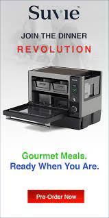 Tired From A Long Week Take A Night Off From Cooking Dinner With Suvie The Automated Kitchen Robot Cooker Suvie Will Make Kitchen Robot Wholesome Food Meals